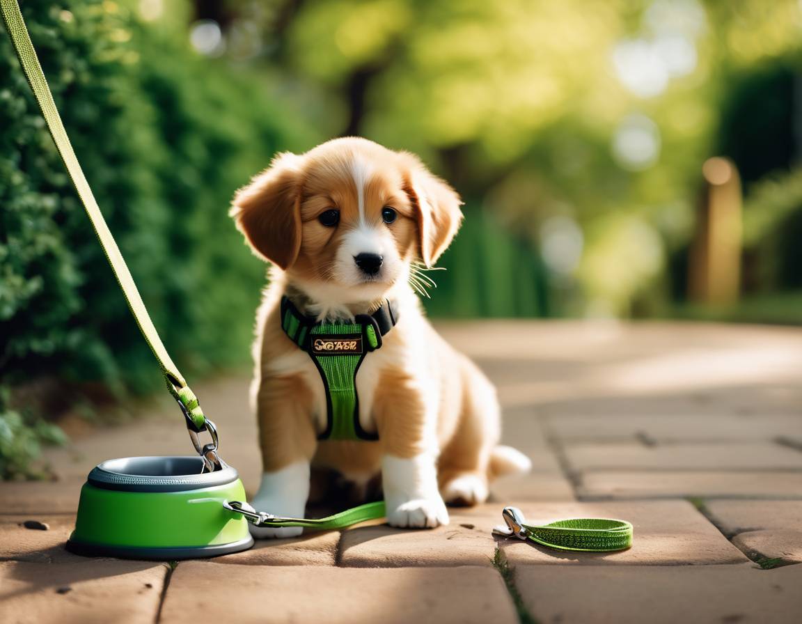Przewodnik po akcesoriach niezbędnych podczas pierwszych spacerów ze szczeniakiem